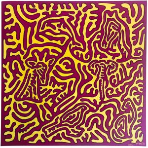 Acrylic painting on canvas - "Summer" by Kara Fox