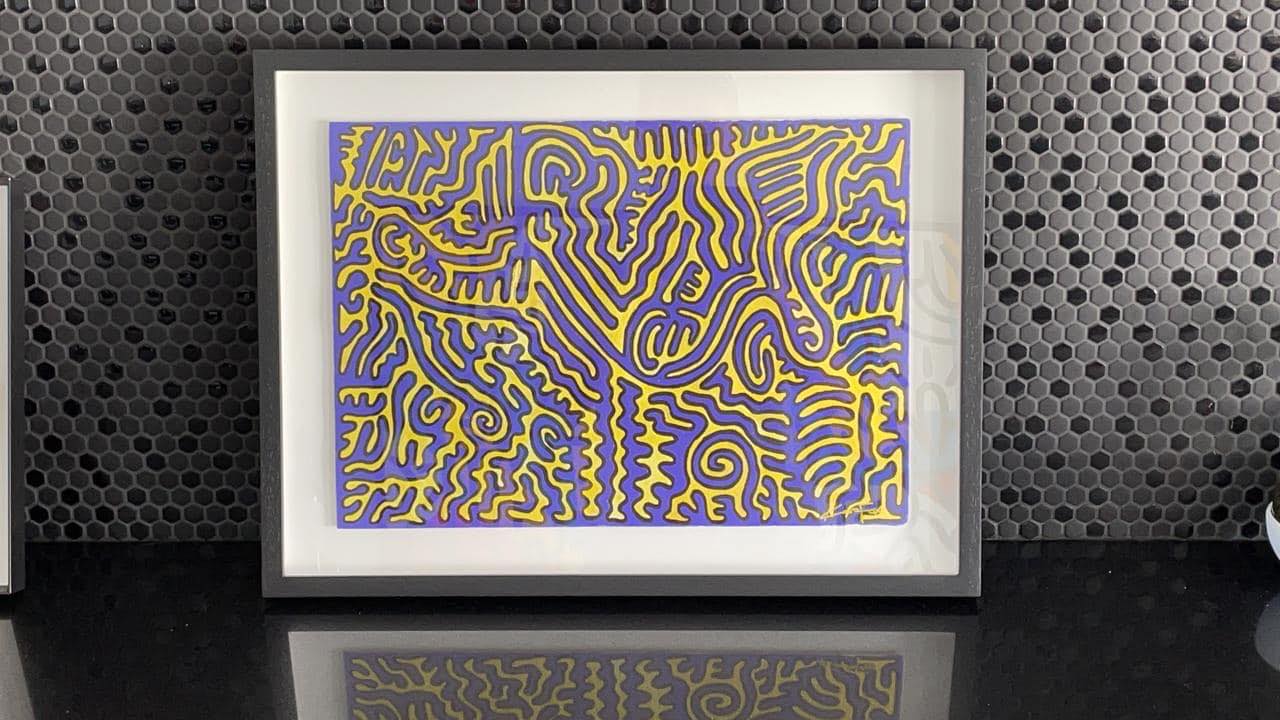 Acrylic painting on canvas - "Guccihuasca" by Kara Fox