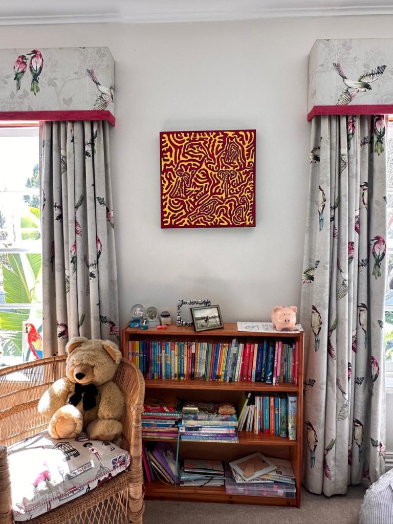 Acrylic painting on canvas - "Summer" by Kara Fox